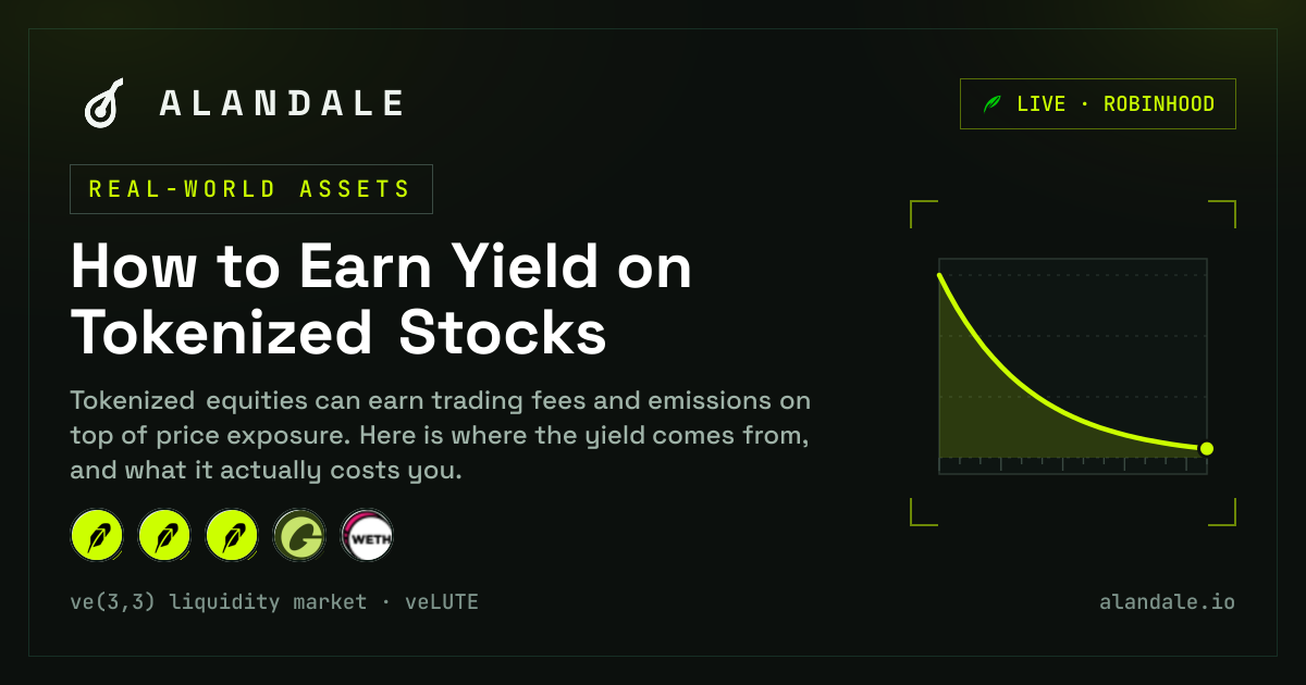 How to Earn Yield on Tokenized Stocks